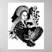 Poster Lady and Night Owl (Devant)