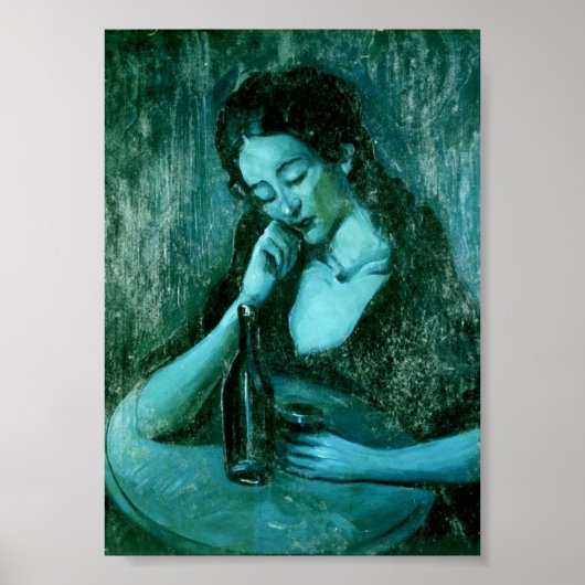 Poster Lady at Eden Concert par Pablo Picasso (Devant)