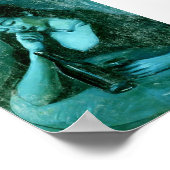 Poster Lady at Eden Concert par Pablo Picasso (Coin)