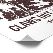 Poster Lady chatte sans enfant (Coin)