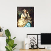 Poster Lady de Dunstanville Thomas Gainsborough Fine Art (Bureau à domicile)