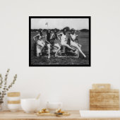 Poster Lady Golfers Love Ice 1926 (Cuisine)