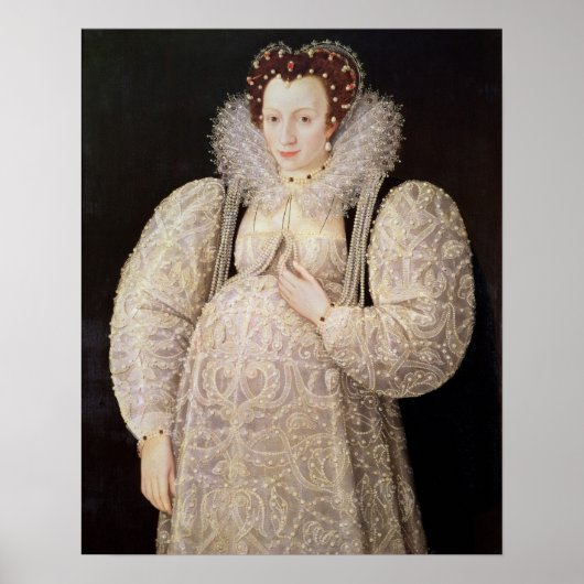 Poster Lady inconnue, c.1595-1600 (Devant)