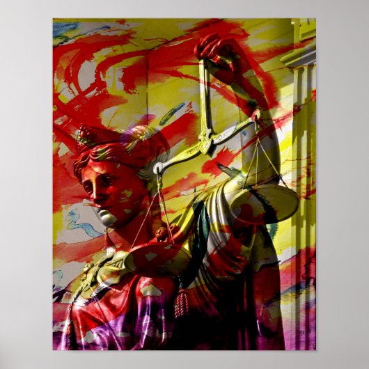 Poster Lady Justice #6 (Devant)