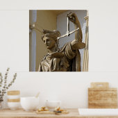 Poster Lady Justice #6 (Cuisine)