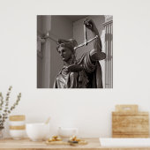 Poster Lady Justice Statue, Virginia City, Nevada (Cuisine)