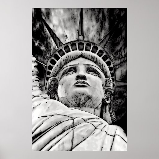 Poster Lady Liberty (Devant)