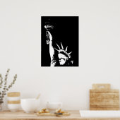 Poster Lady Liberty (Cuisine)