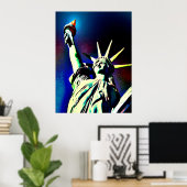Poster Lady Liberty (Bureau à domicile)