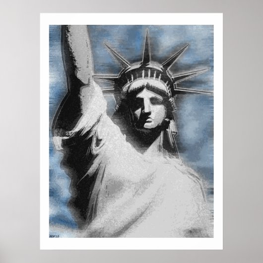 Poster Lady Liberty (Devant)