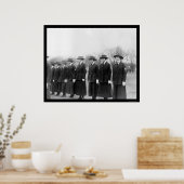 Poster Lady Lineup de la marine américaine 1912 (Cuisine)