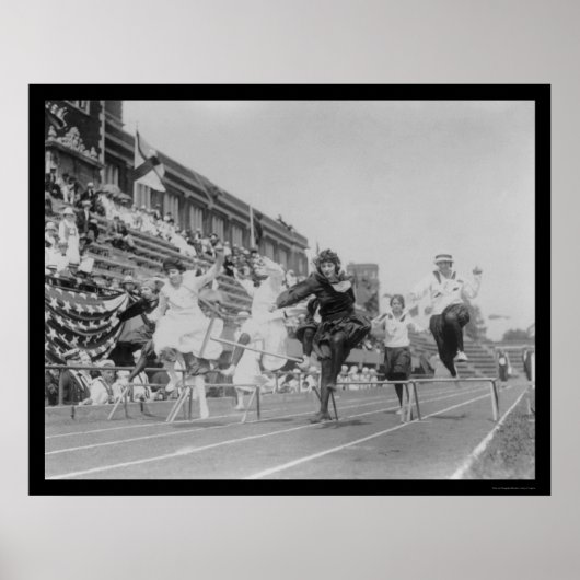 Poster Lady Low Hurdle Race à Washington, DC 1922 (Devant)