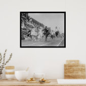 Poster Lady Low Hurdle Race à Washington, DC 1922 (Cuisine)