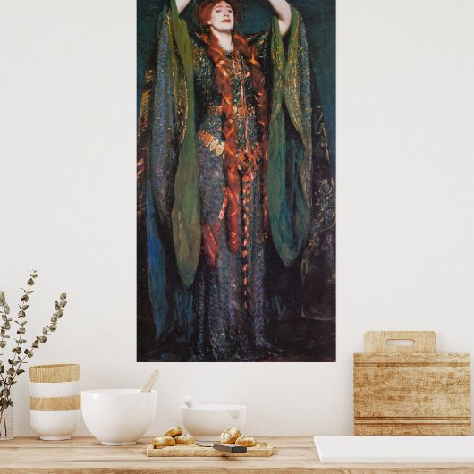 Poster Lady Macbeth, par John Singer Sargent (Cuisine)