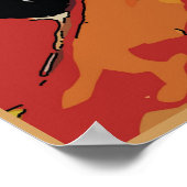 Poster Lady Matisse au vin rouge (Coin)