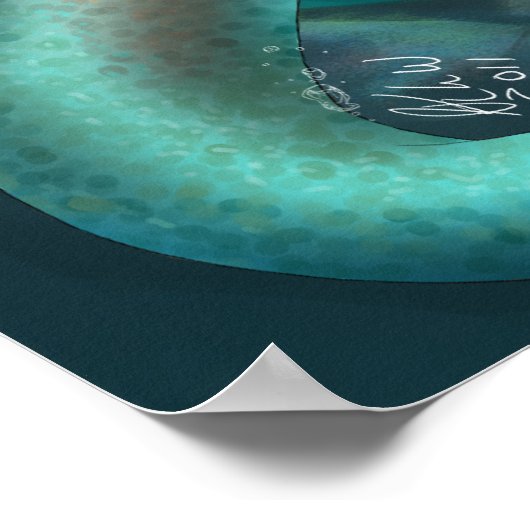 Poster Lady Mermaid (Coin)