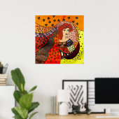 Poster Lady Nature (Bureau à domicile)