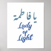 Poster Lady of Light  (Devant)