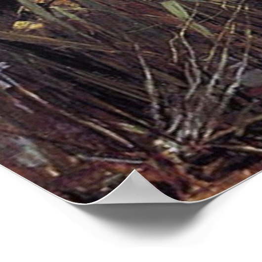 Poster Lady of Shalott Canvas Imprimer (Coin)