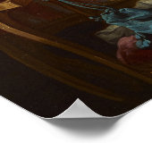 Poster Lady on Her Day Bed, 1743 par Francois Boucher (Coin)