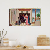 Poster Lady Philosophie offre aux ailes de Boethius (Cuisine)