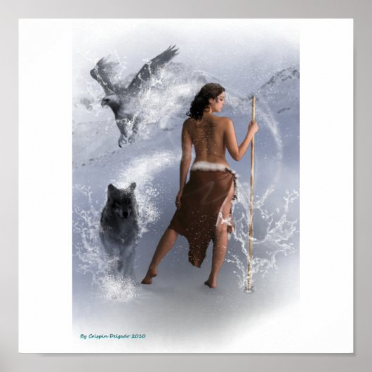 Poster Lady Shaman (Devant)