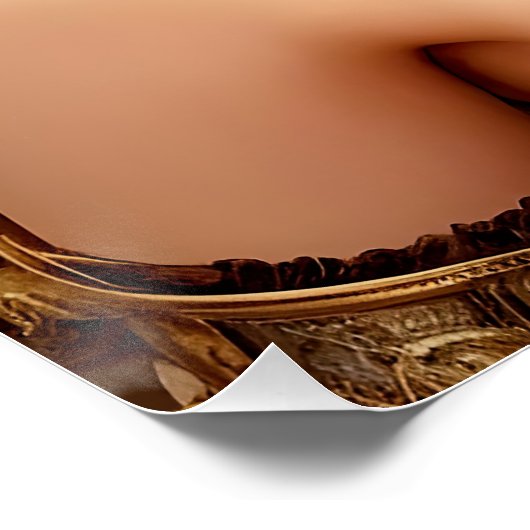 POSTER LADY STEAMPUNK (Coin)