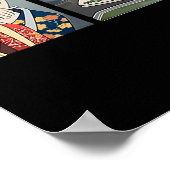 Poster Lady Yelling At Cat Meme Traditionnel Japonais (Coin)