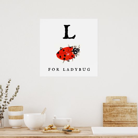 Poster Ladybug (Cuisine)