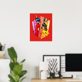 Poster Ladybug et Vesperia Graphic (Bureau à domicile)