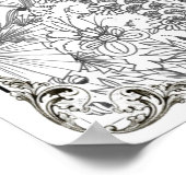 Poster "Ladybug, Ladybug" kleuren (Hoek)