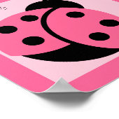 Poster Ladybug "Little Lady" Print (Coin)