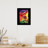 Poster Ladybug & Rena Rouge | Ensemble plus fort (Cuisine)