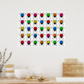 Poster Ladybugs (Cuisine)