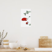 Poster Ladybugs (Cuisine)