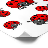 Poster Ladybugs Art Pour Garçon Fille Enfant Insect Ladyb (Coin)