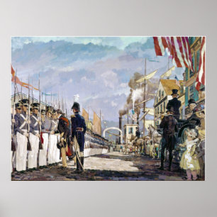 Poster Lafayette et la Garde nationale par Ken Riley