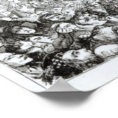 Poster L'affaire dans la Haute Eglise, Édimbourg (Coin)