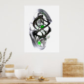 Poster L'affiche Abstraite Inkwell (Cuisine)