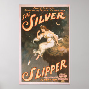 Poster L'affiche argentée #2 de théâtre musical de