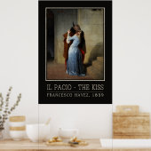 Poster L'affiche artistique Kiss / Il Bacio (Cuisine)