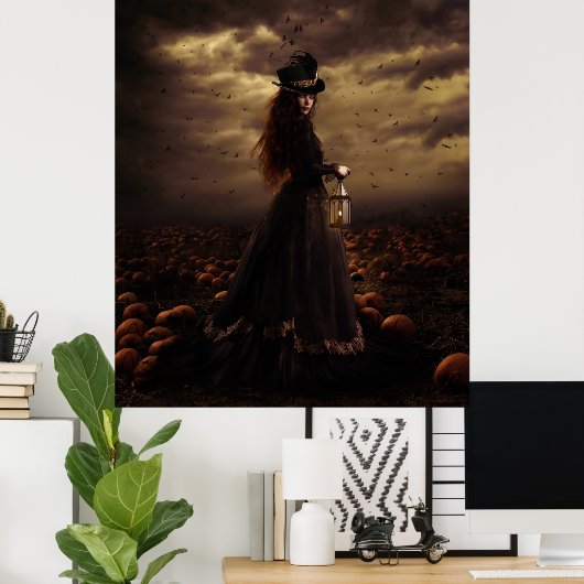 Poster L'affiche Citrouille Patch (Bureau à domicile)