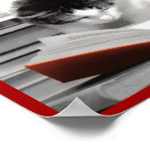 Poster L'affiche d'alphabétisation des chats bien lue (Coin)