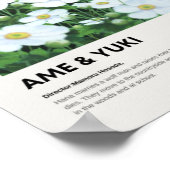 Poster L'affiche d'animation Wolf Children (Coin)