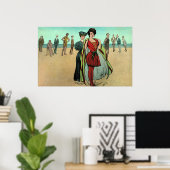 Poster L'affiche d'arrivée (Bureau à domicile)