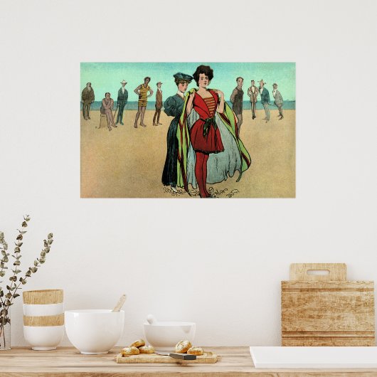 Poster L'affiche d'arrivée (Cuisine)