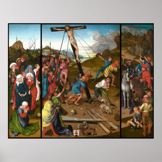 Poster L'affiche d'art fin allemand - Triptyque de Starck (Devant)