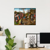 Poster L'affiche d'art fin allemand - Triptyque de Starck (Bureau à domicile)
