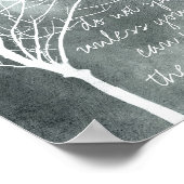 Poster l'affiche d'art naturel ne parle pas le proverbe z (Coin)