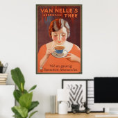 Poster L'affiche d'art Vintage de Van Nelle Imprimer (Bureau à domicile)